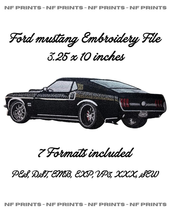 Mustang Boss 3.25x10 in