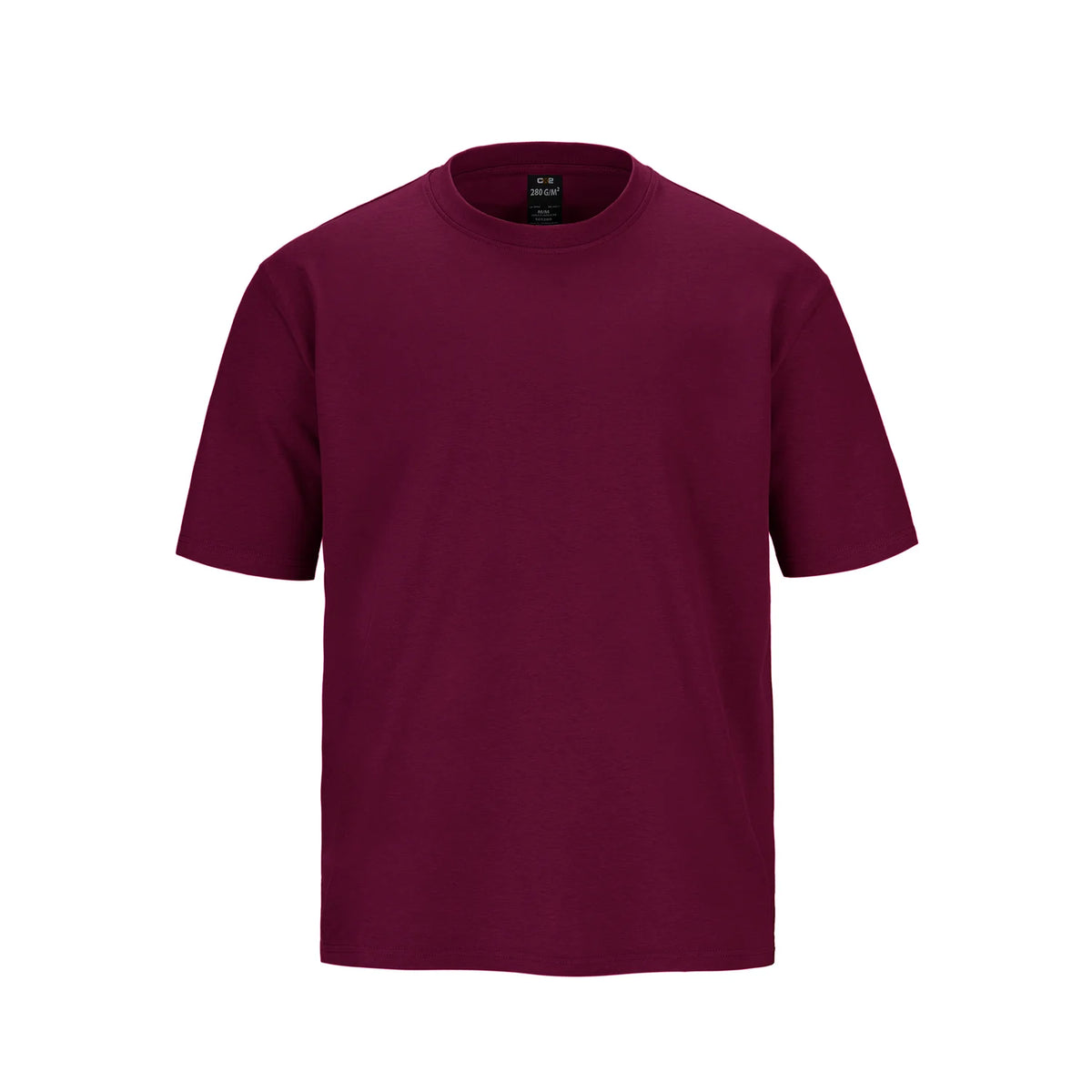 Heavyweight Tee in Maroon