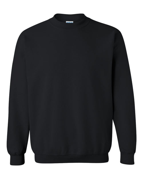 Gildan 18000 Heavy Blend Crewneck Sweatshirt in Black