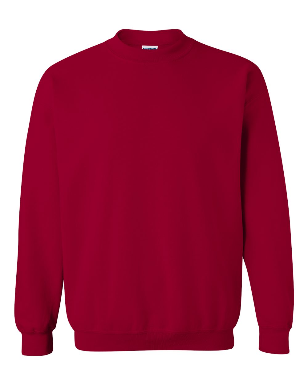 Gildan 18000 Heavy Blend Crewneck Sweatshirt in Cardinal Red
