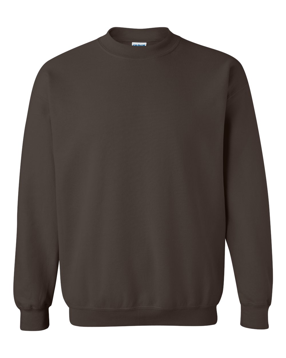 Gildan 18000 Heavy Blend Crewneck Sweatshirt in Dark Chocolate
