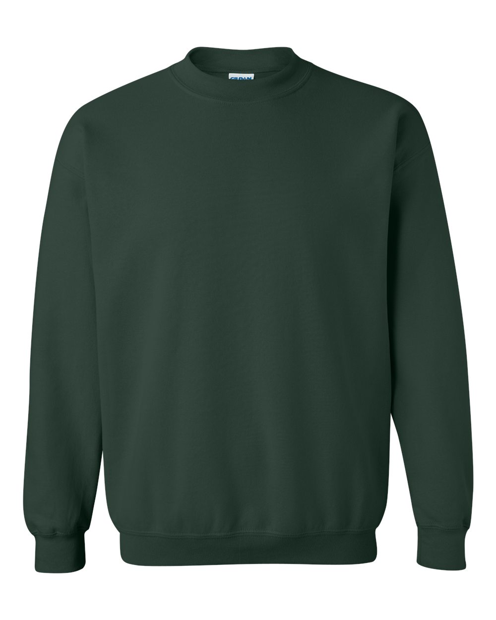 Gildan 18000 Heavy Blend Crewneck Sweatshirt in Forest Green