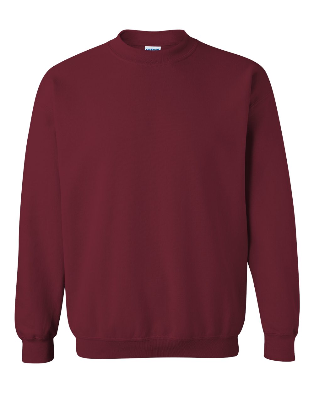 Gildan 18000 Heavy Blend Crewneck Sweatshirt in Garnet