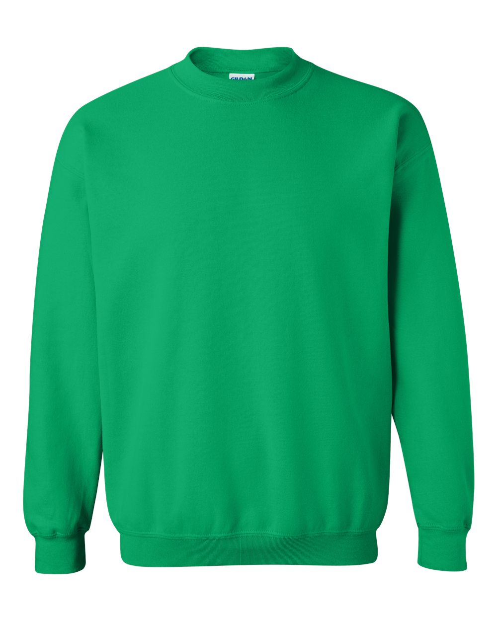 Gildan 18000 Heavy Blend Crewneck Sweatshirt in Irish Green