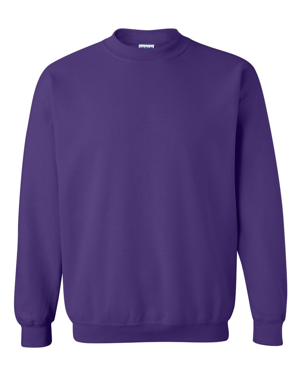 Gildan 18000 Heavy Blend Crewneck Sweatshirt in Purple