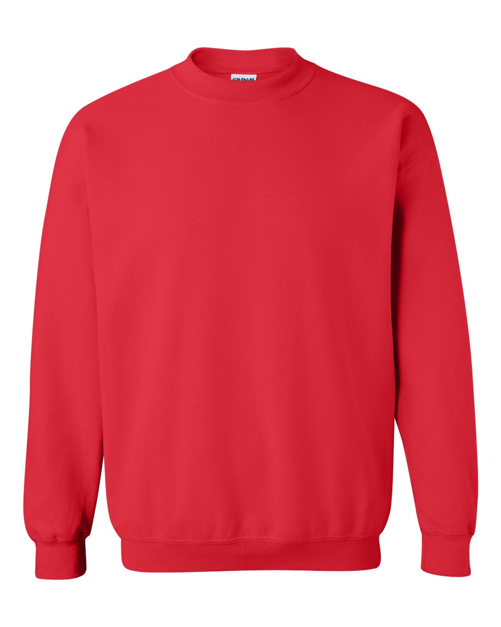 Gildan 18000 Heavy Blend Crewneck Sweatshirt in Red