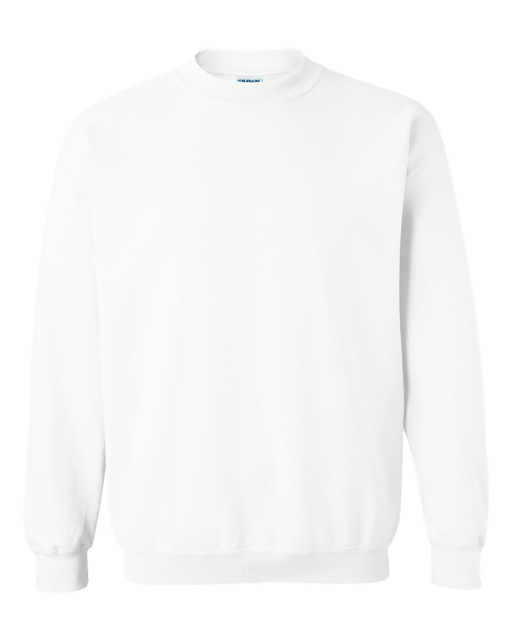 Gildan 18000 Heavy Blend Crewneck Sweatshirt in White