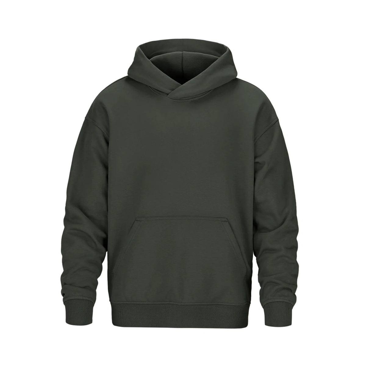 Heavyweight Hoodie in Military Green