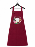 Embroidered Apron