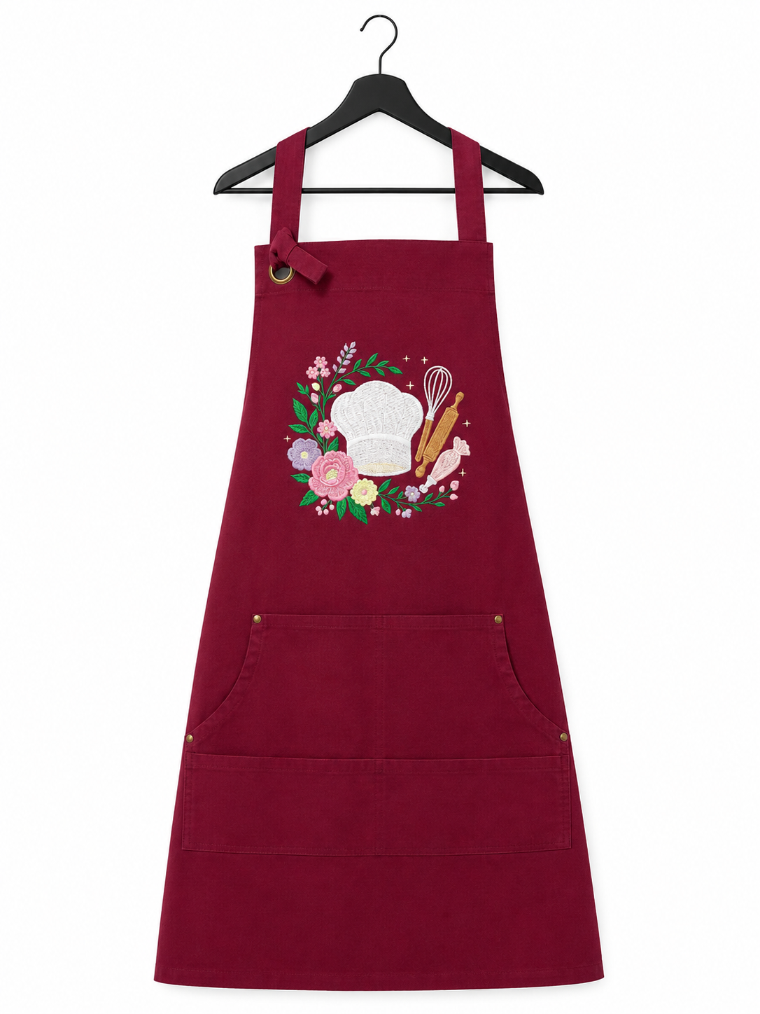 Embroidered Apron