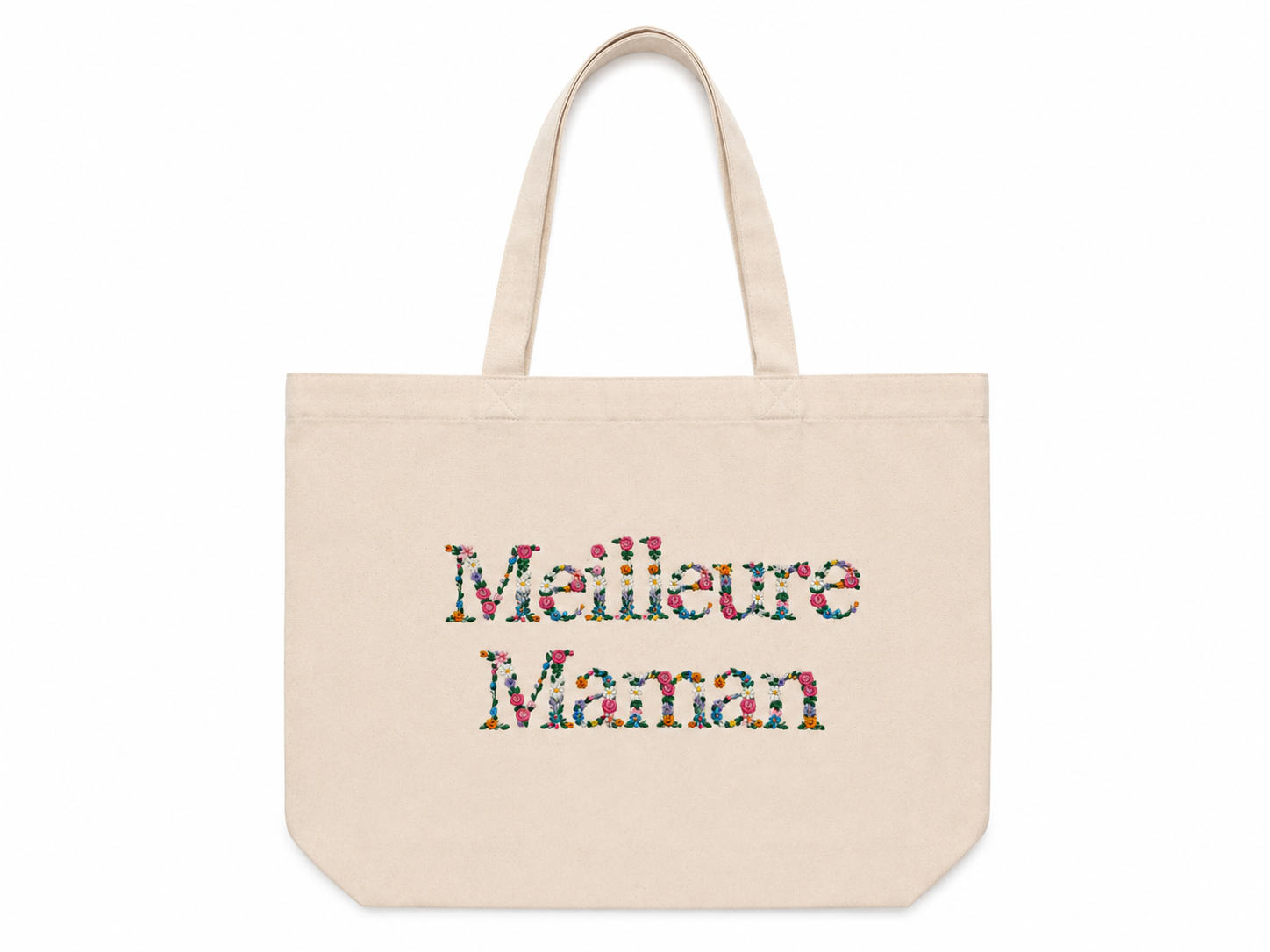Embroidered Tote bag