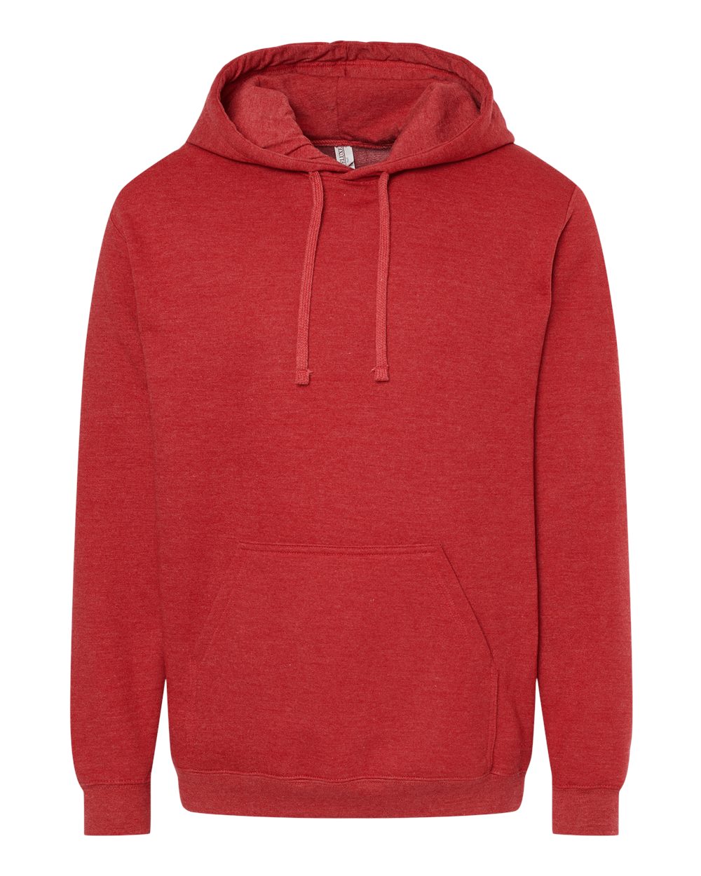 M&O 3320 Pullover Hoodie in Heather Red