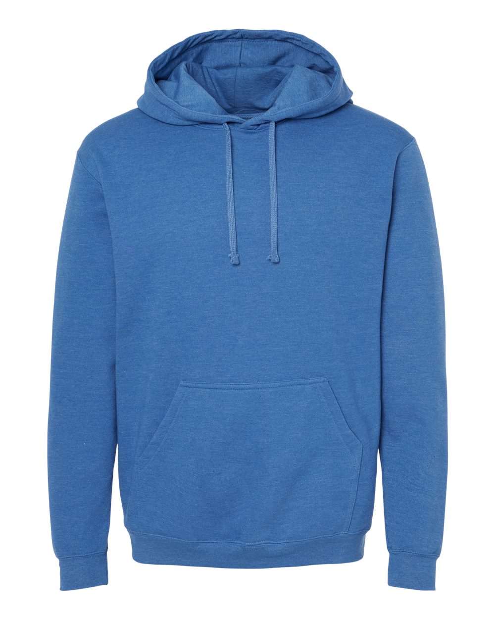 M&O 3320 Pullover Hoodie in Heather Royal