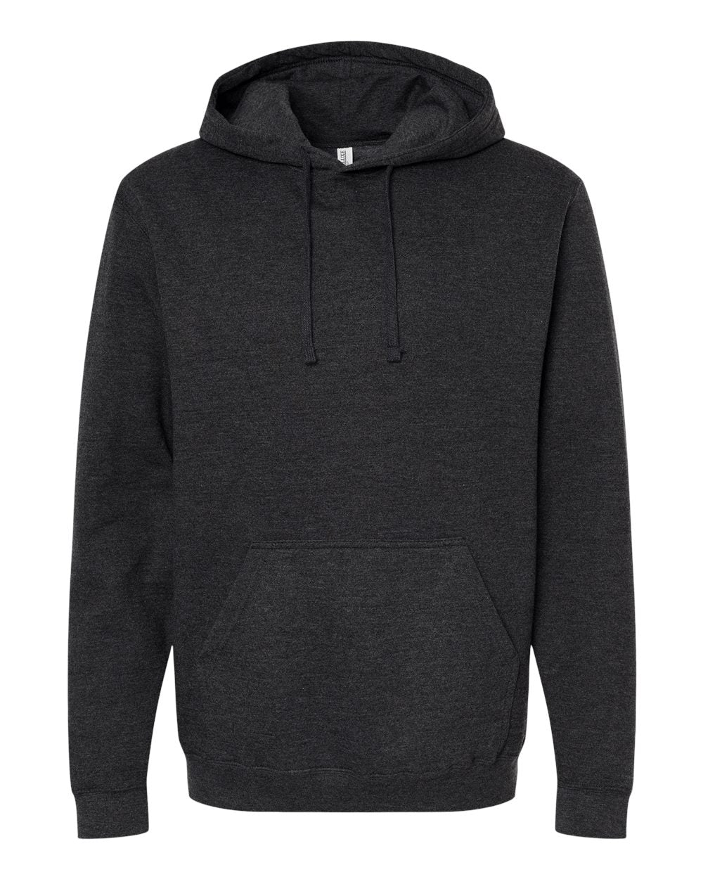 M&O 3320 Pullover Hoodie in Jet Black Heather