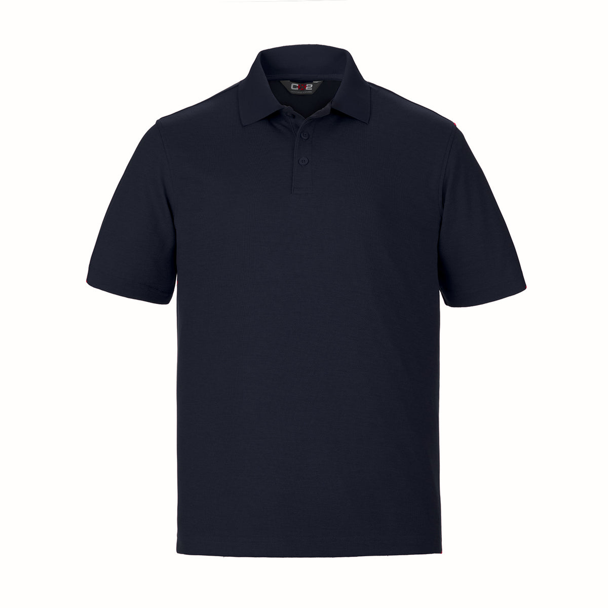 Mesh Polo in Navy