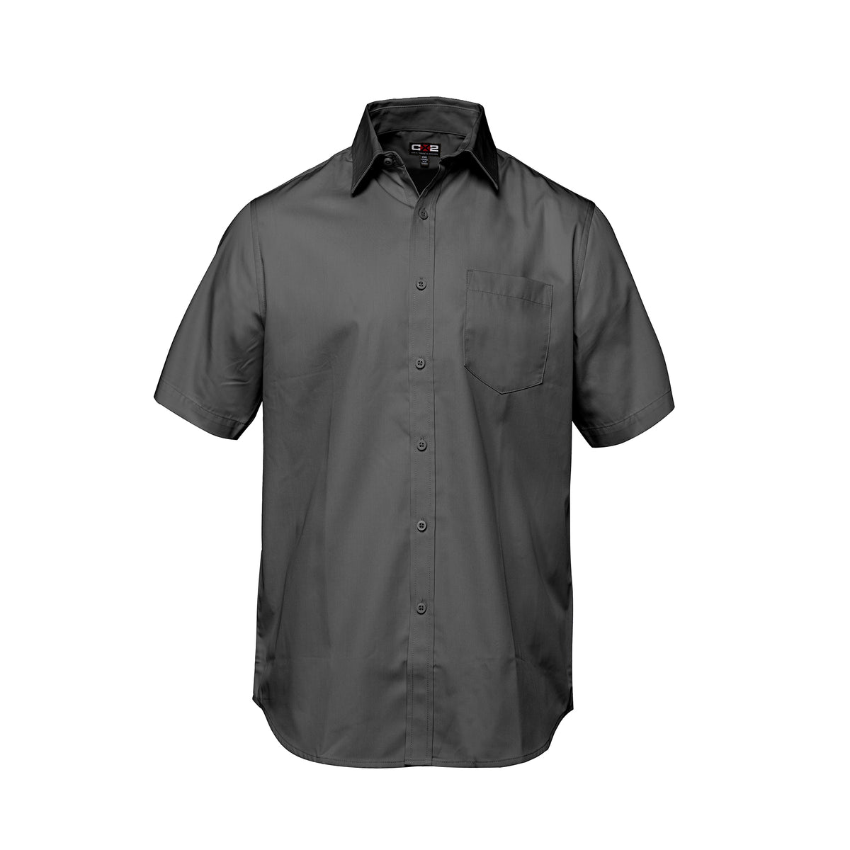 Easy-Care Shirt in Grey