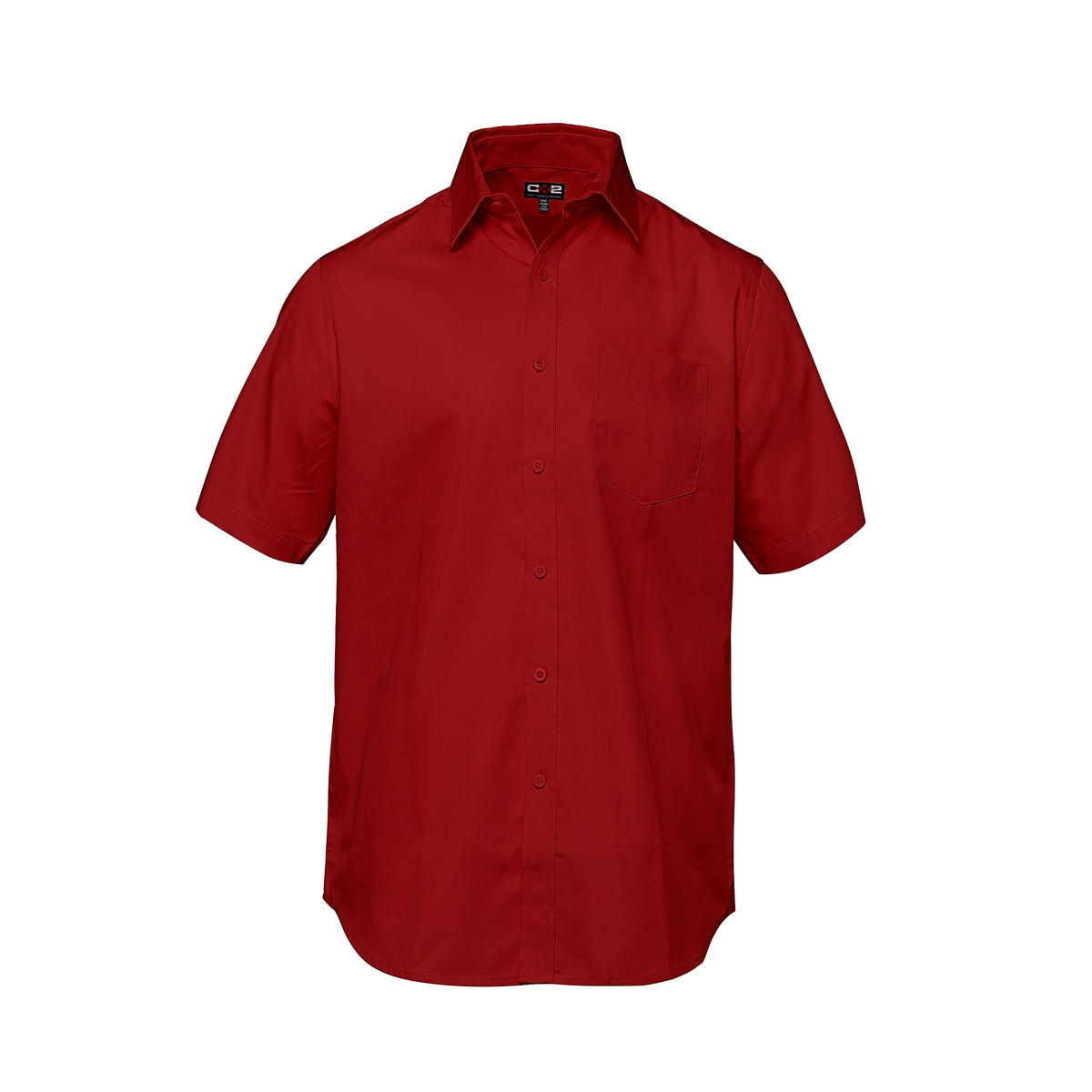 Easy-Care Shirt in Red