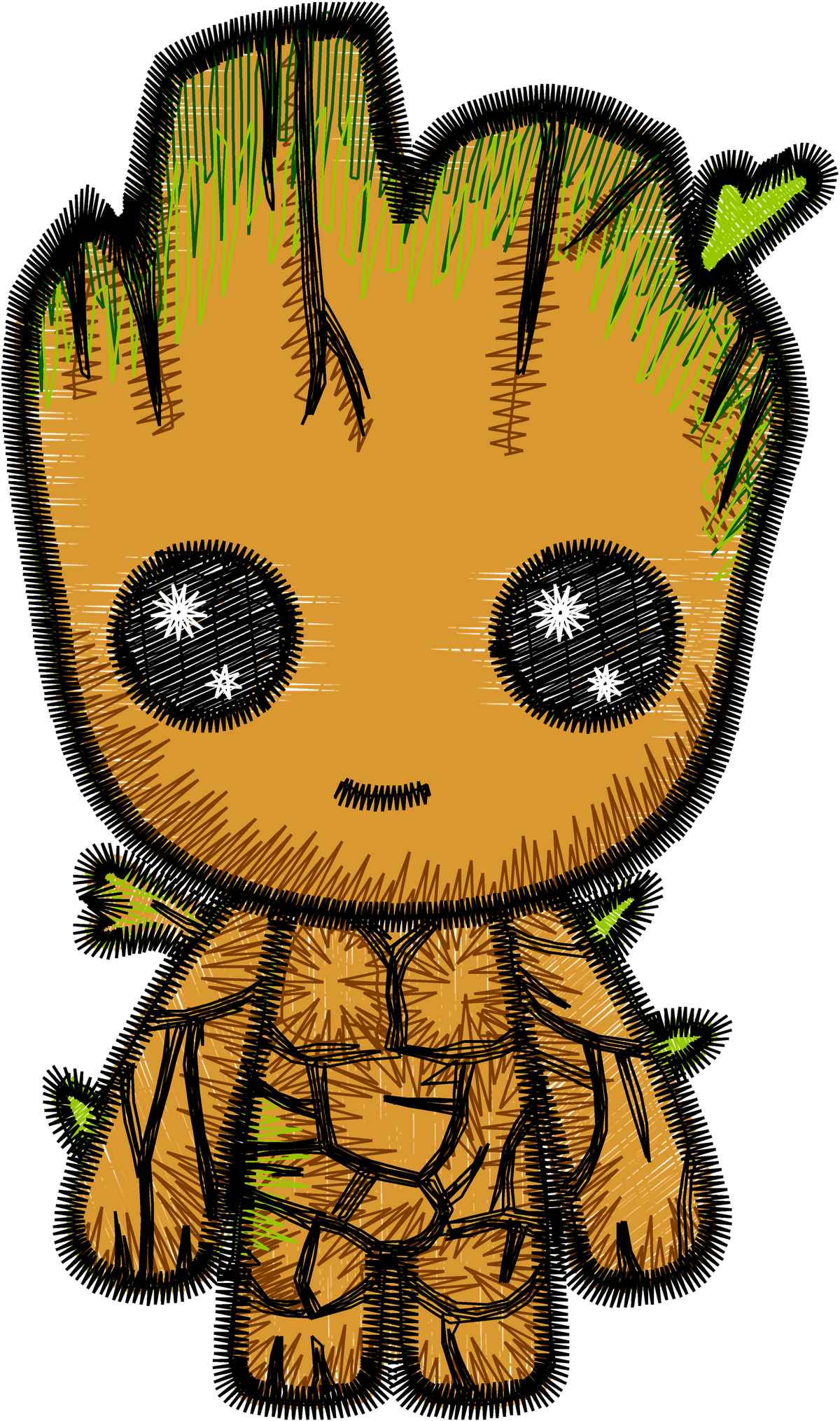 Baby Groot 4in