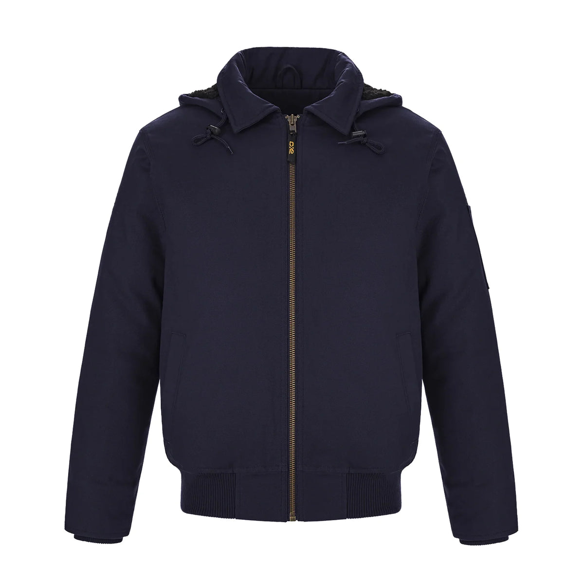 Canvas Sherpa Bomber in Navy