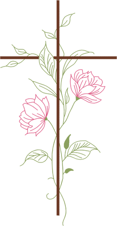 Floral Cross