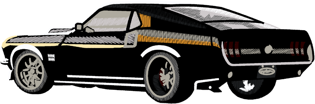 Mustang Rear