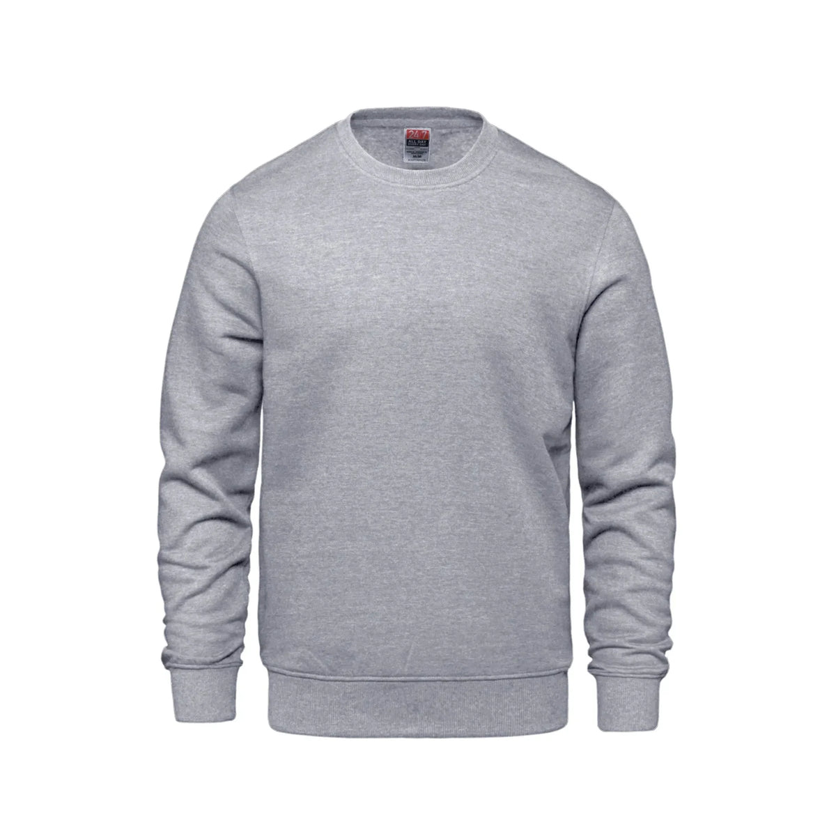 Premium Crewneck in Athletic Grey Heather