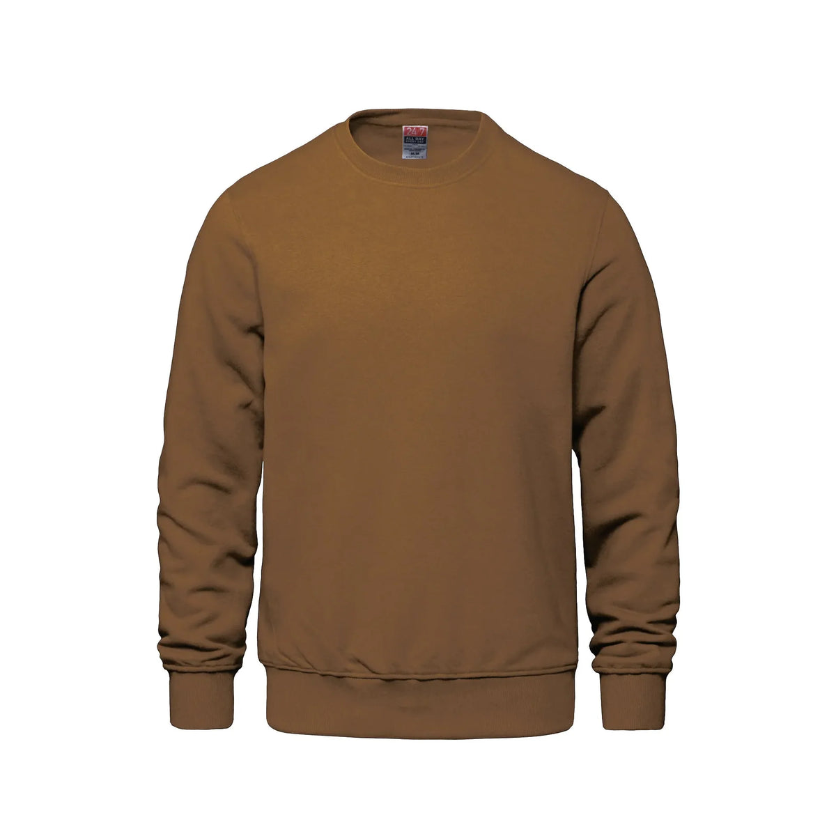 Premium Crewneck in Caramel