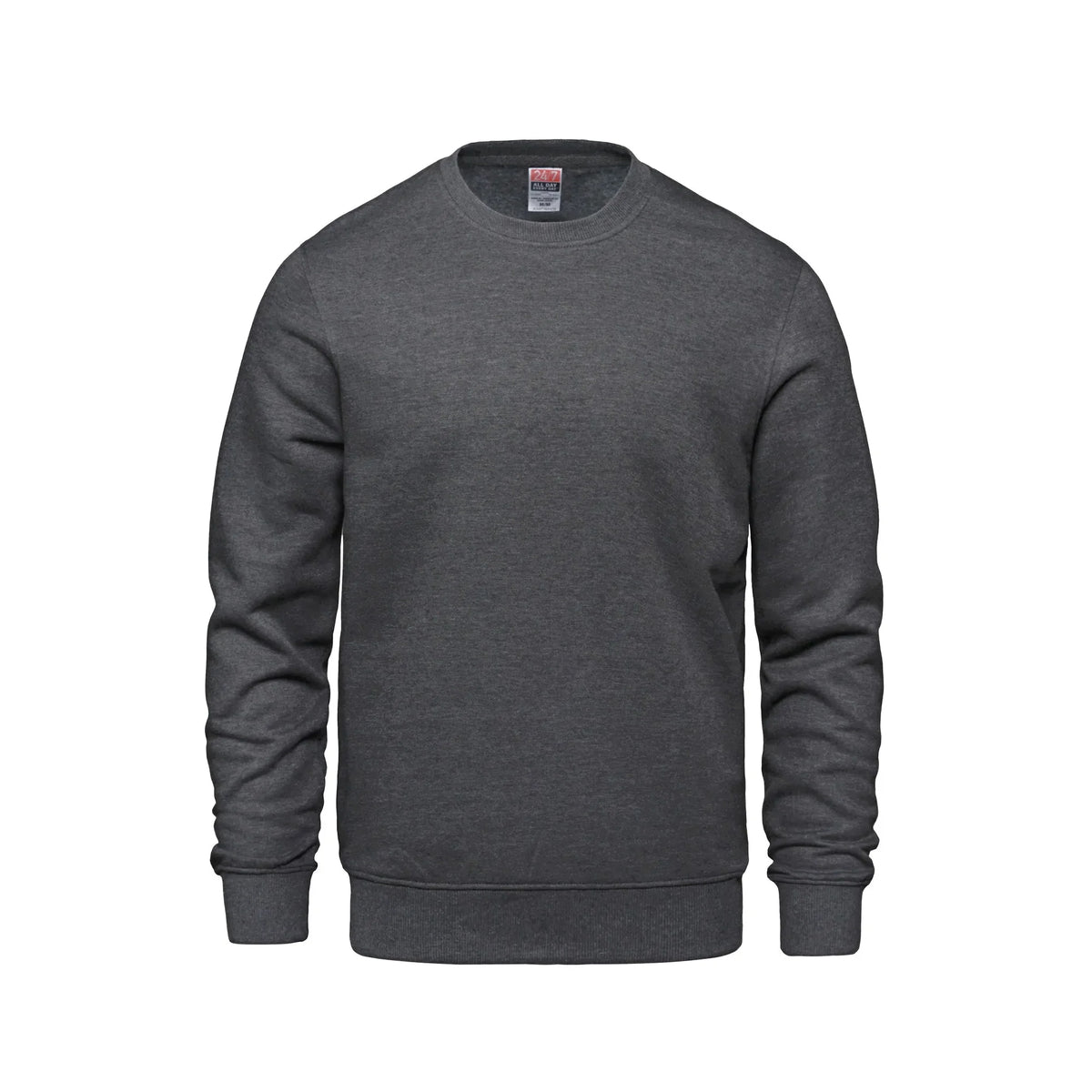 Premium Crewneck in Charcoal Heather
