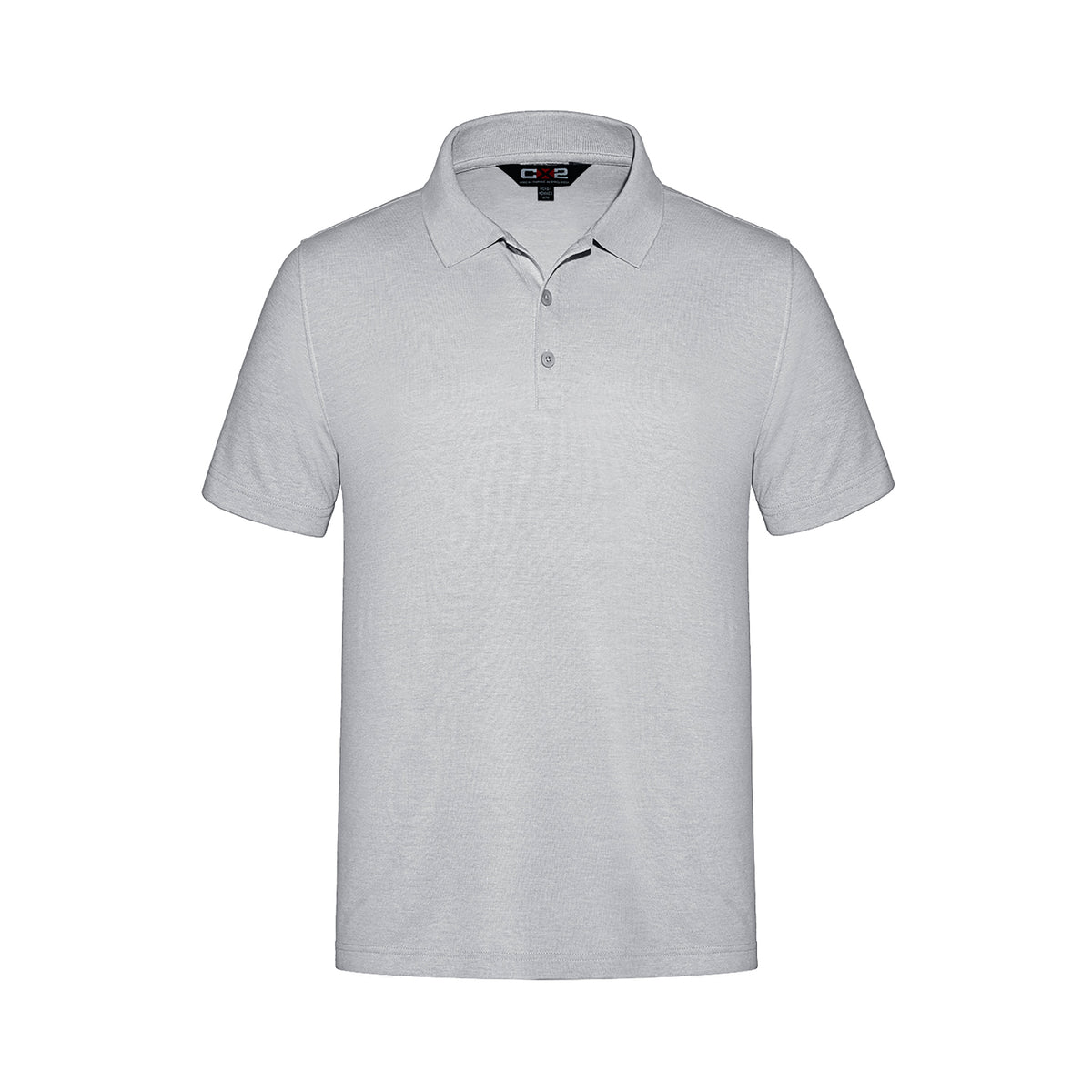 Pique Polo in Athletic Grey Heather
