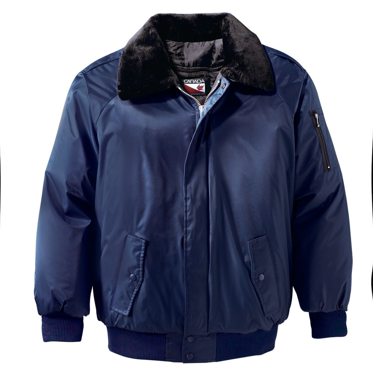 Flight Jacket in Navy