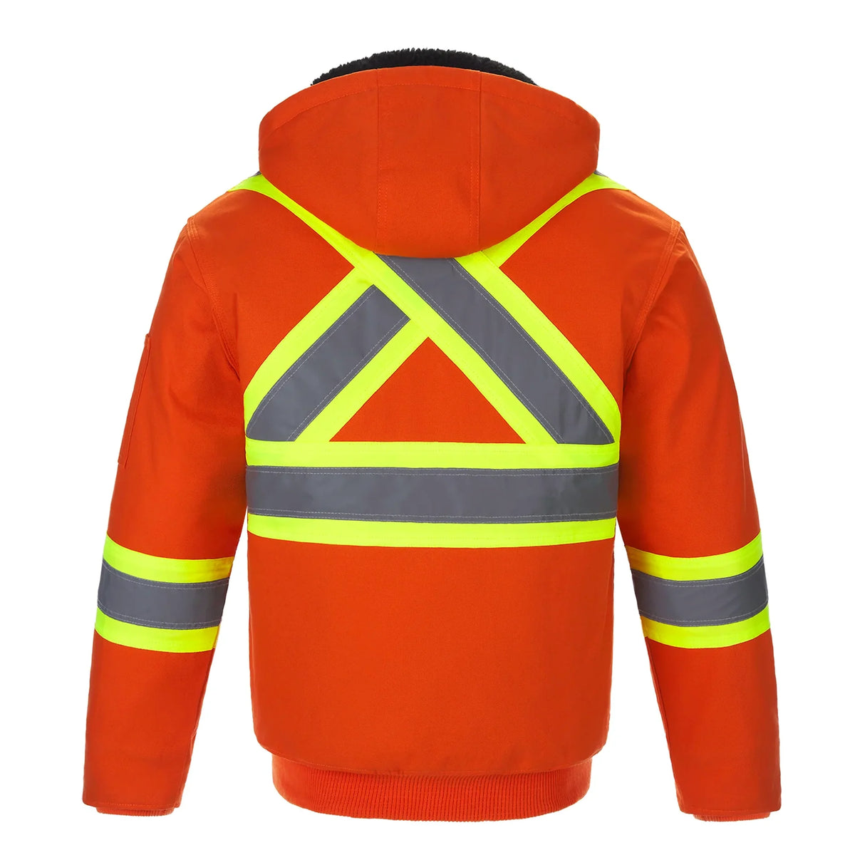 Back Fluorescent Orange