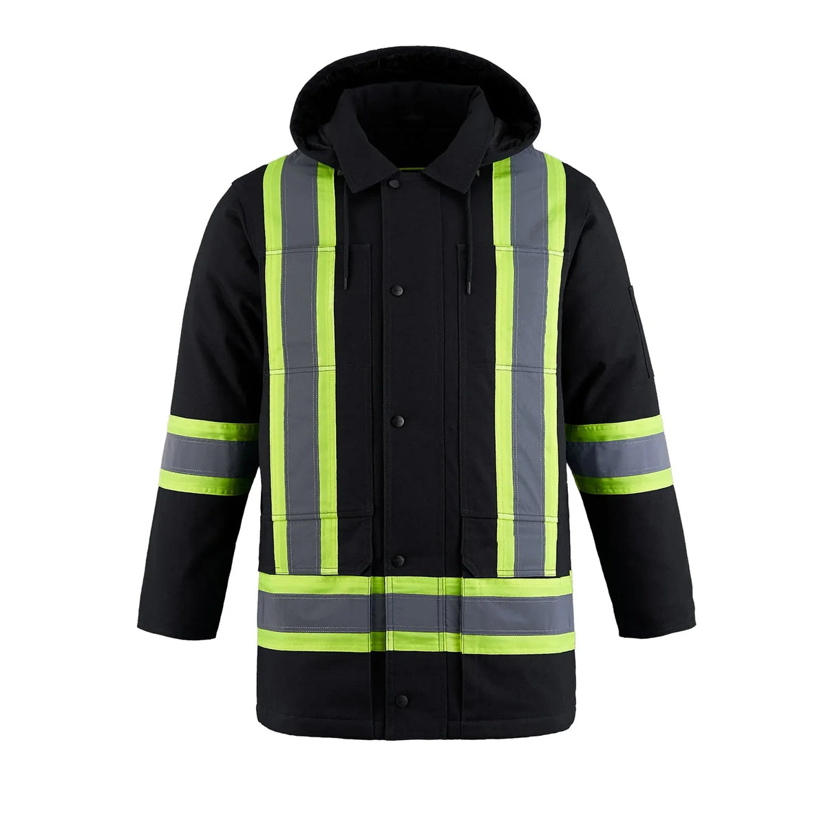 Hi-Vis Canvas Parka