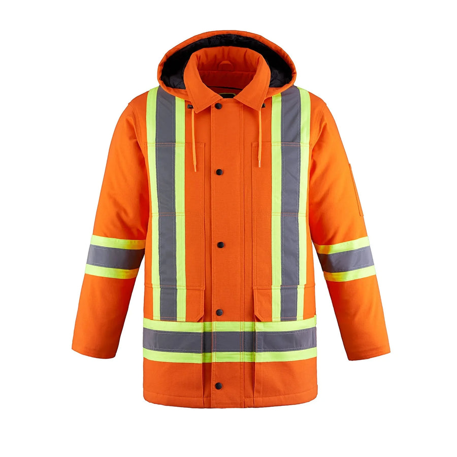 Hi-Vis Canvas Parka