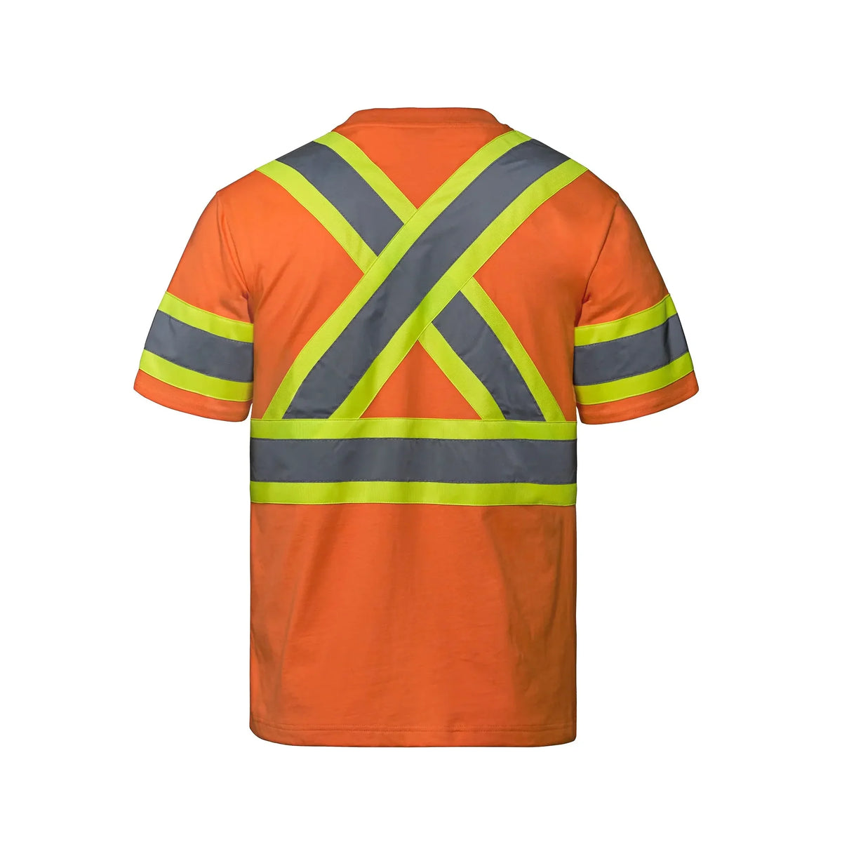 Back Fluorescent Orange