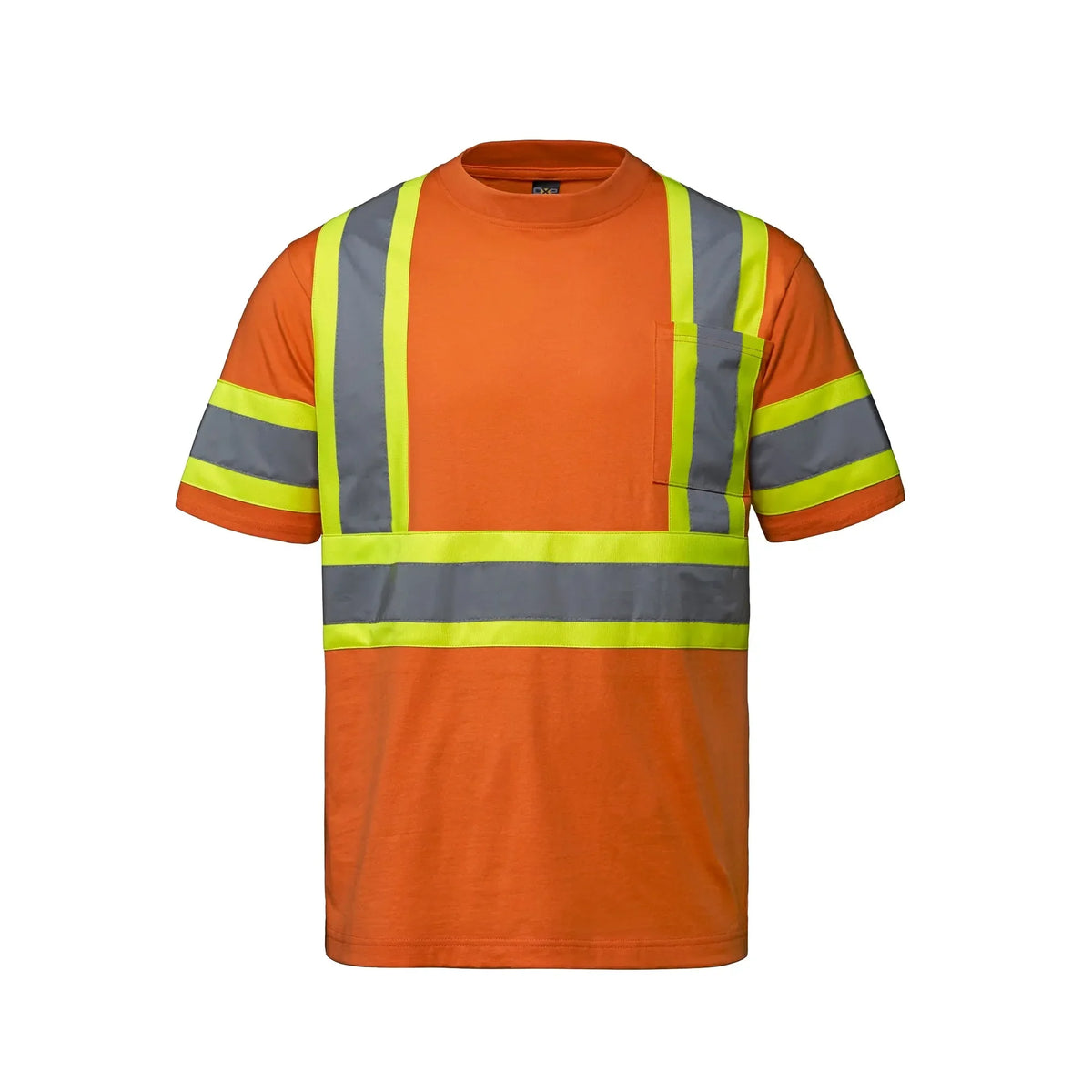 Hi-Vis Cotton Tee in Fluorescent Orange