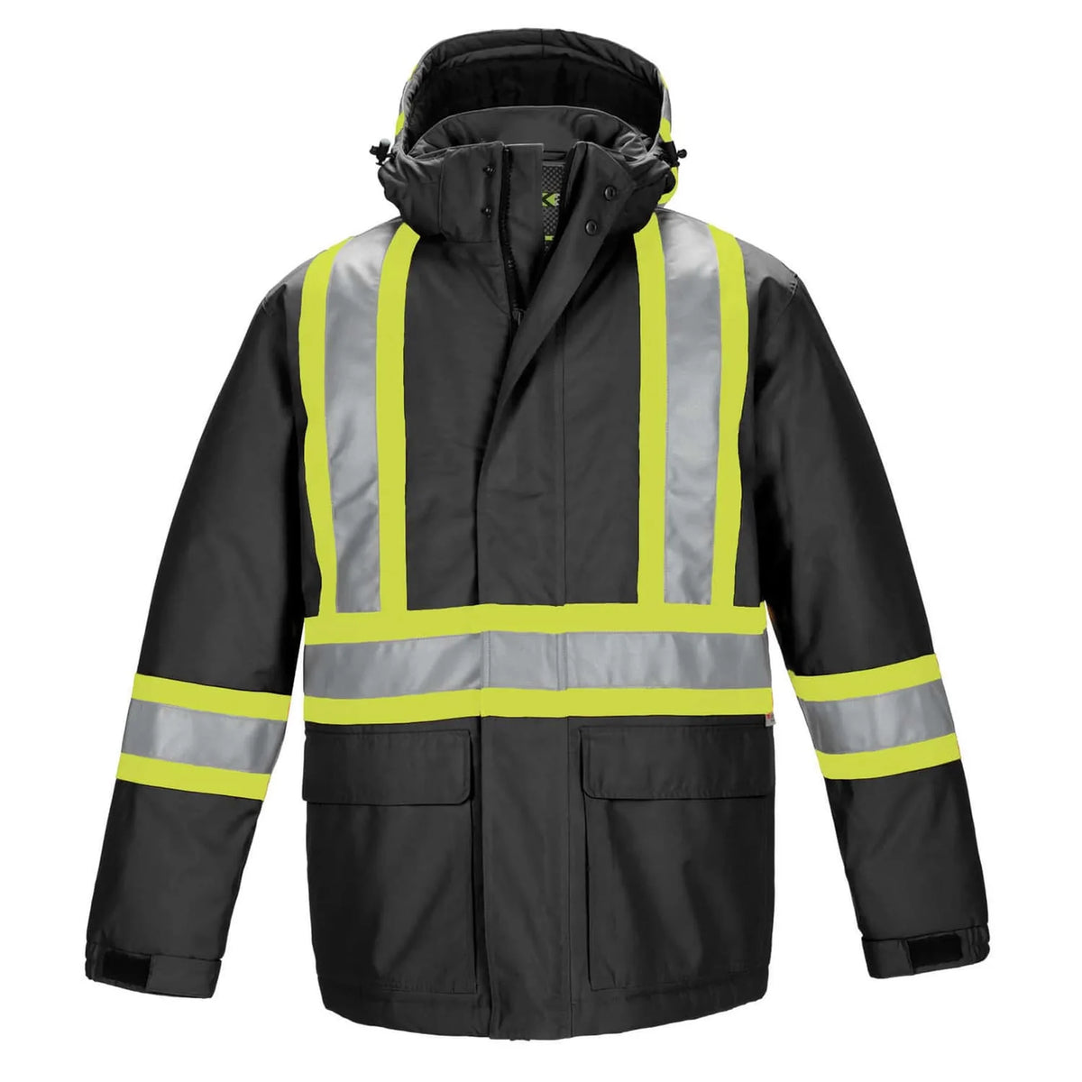 Parka isolée haute visibilité
