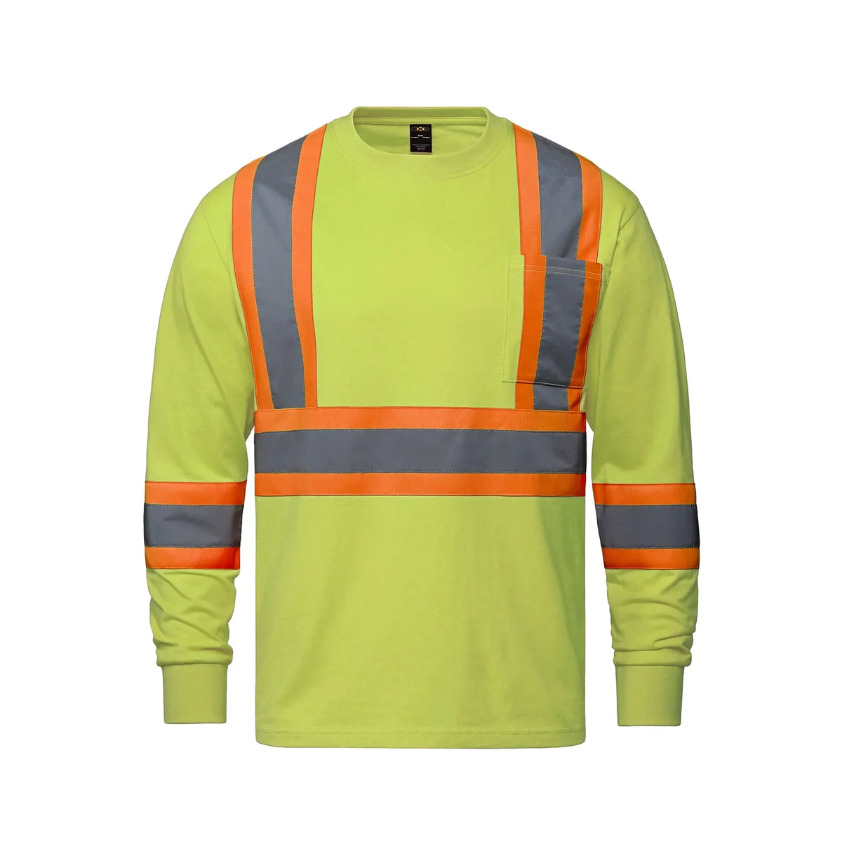 T-shirt à manches longues haute visibilité