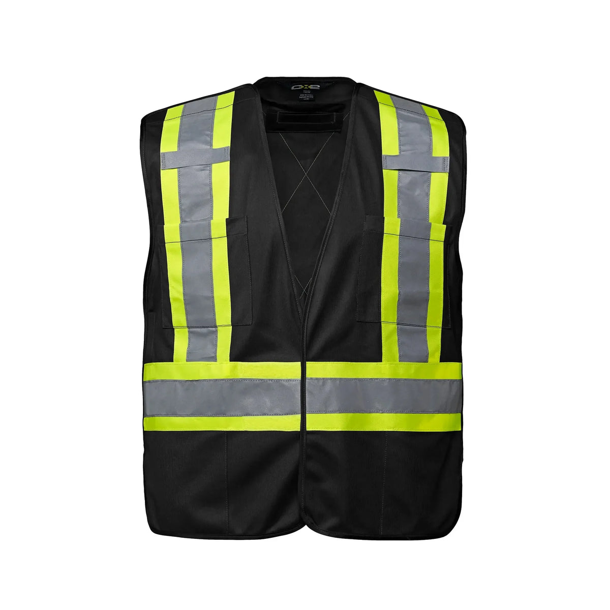 Hi-Vis Tear-Away Vest in Black