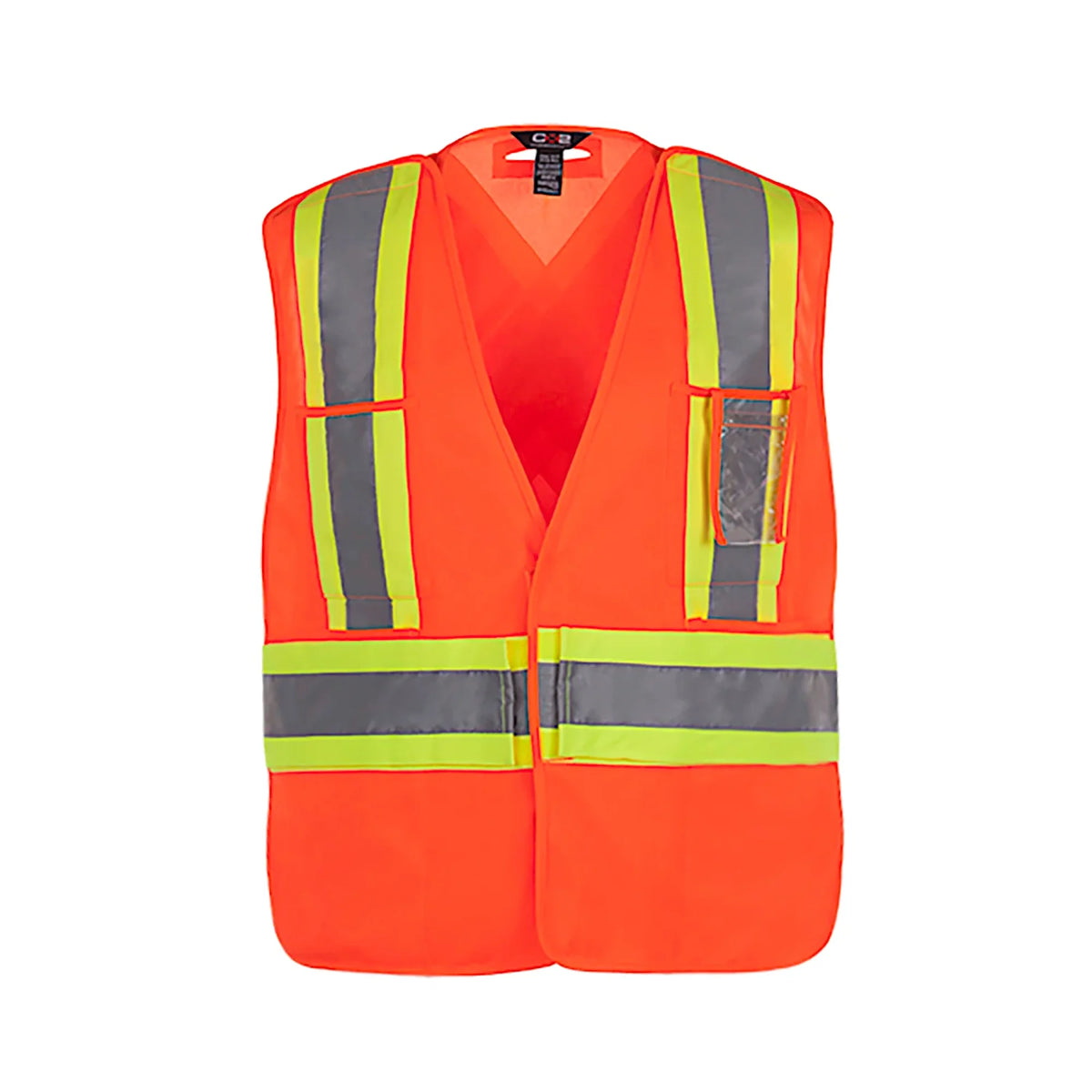 Hi-Vis Tear-Away Vest (One Size) in Fluorescent Orange