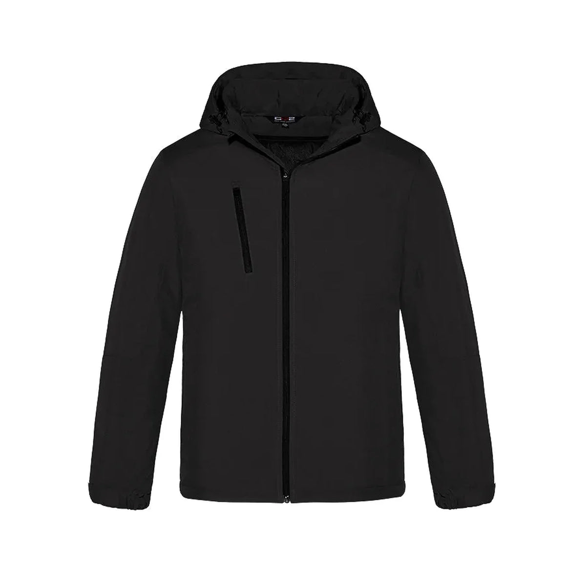 Insulated Stretch Jacket in Black