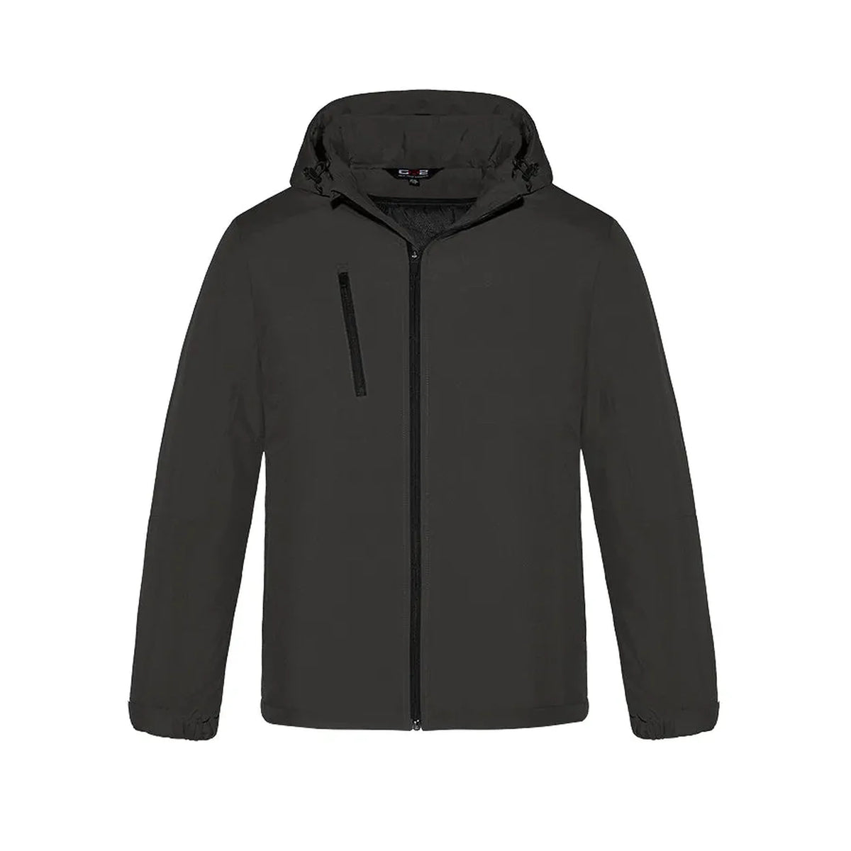 Insulated Stretch Jacket in Charcoal