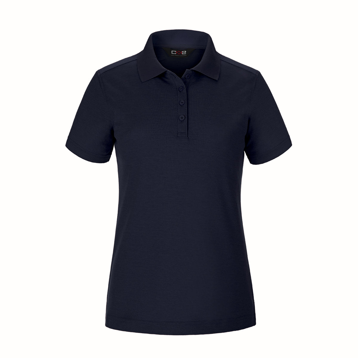 Ladies Mesh Polo in Navy