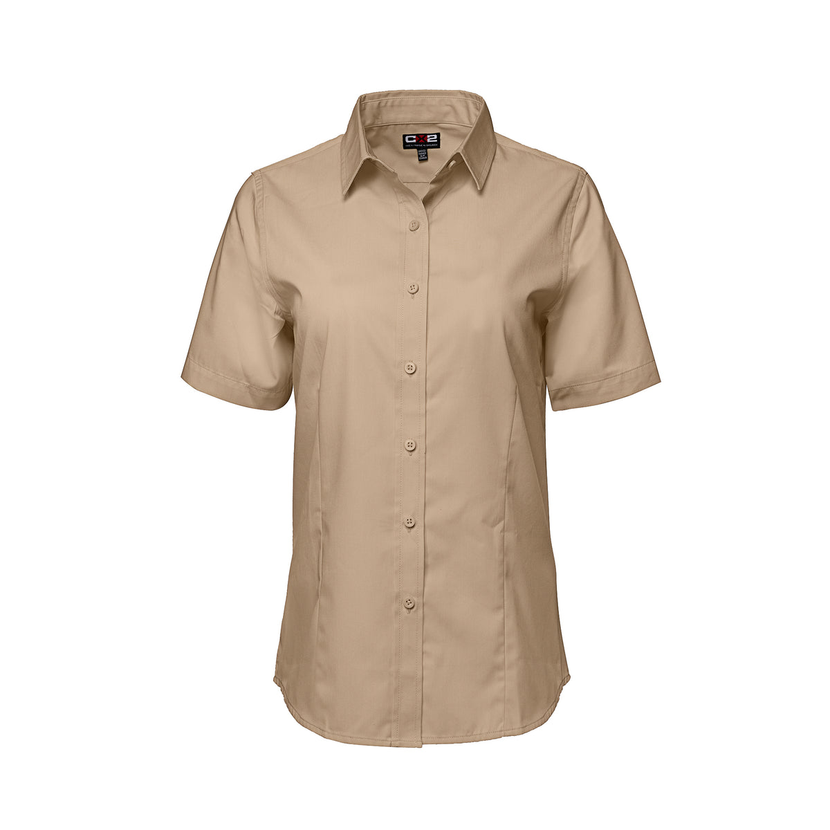 Ladies Easy-Care Shirt in Sand