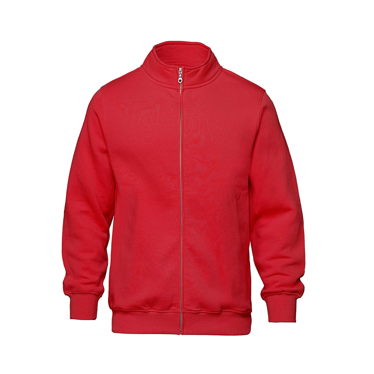 Premium Zip Sweatshirt in Red
