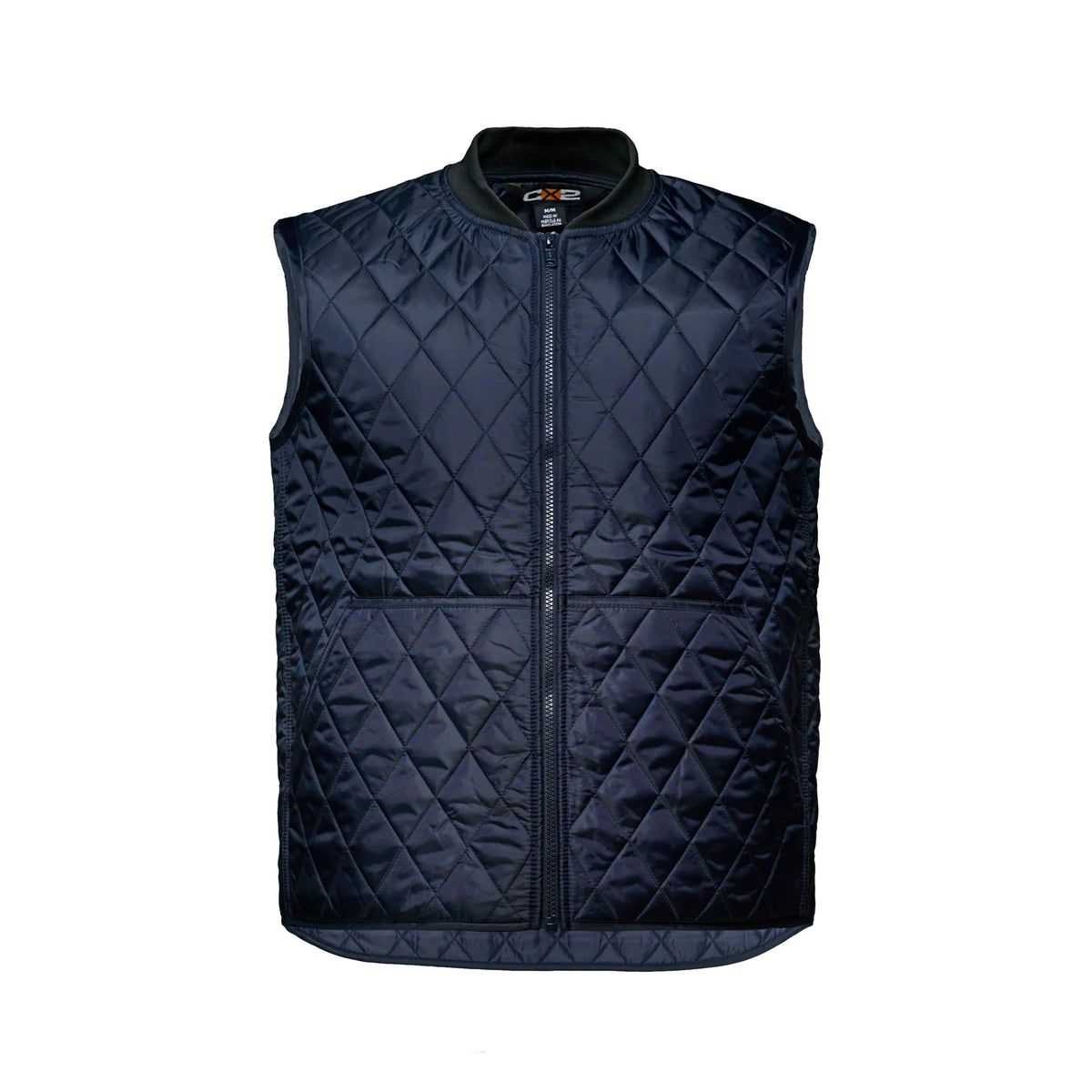 Quilted Vest in Navy