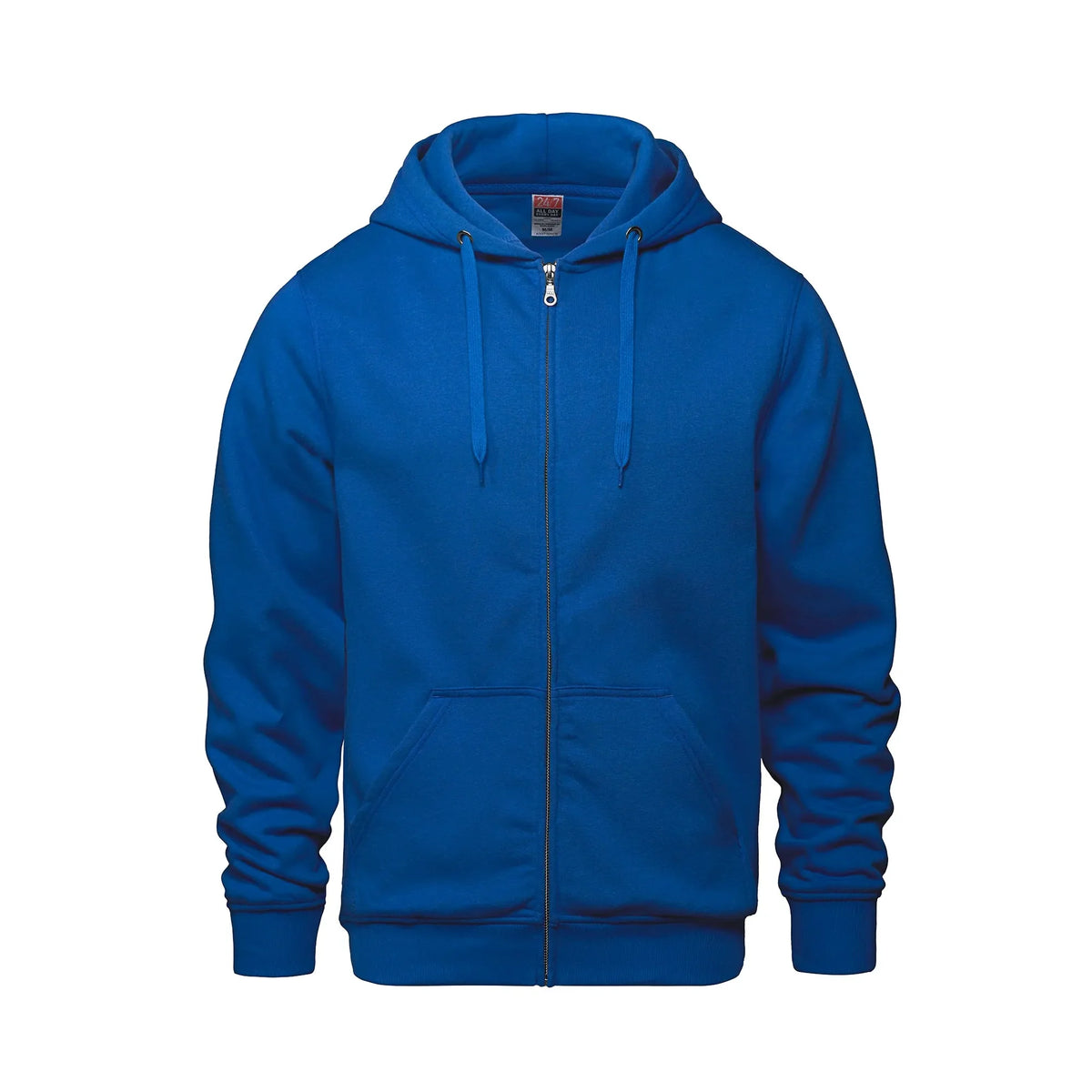 Premium Zip Hoodie in Royal