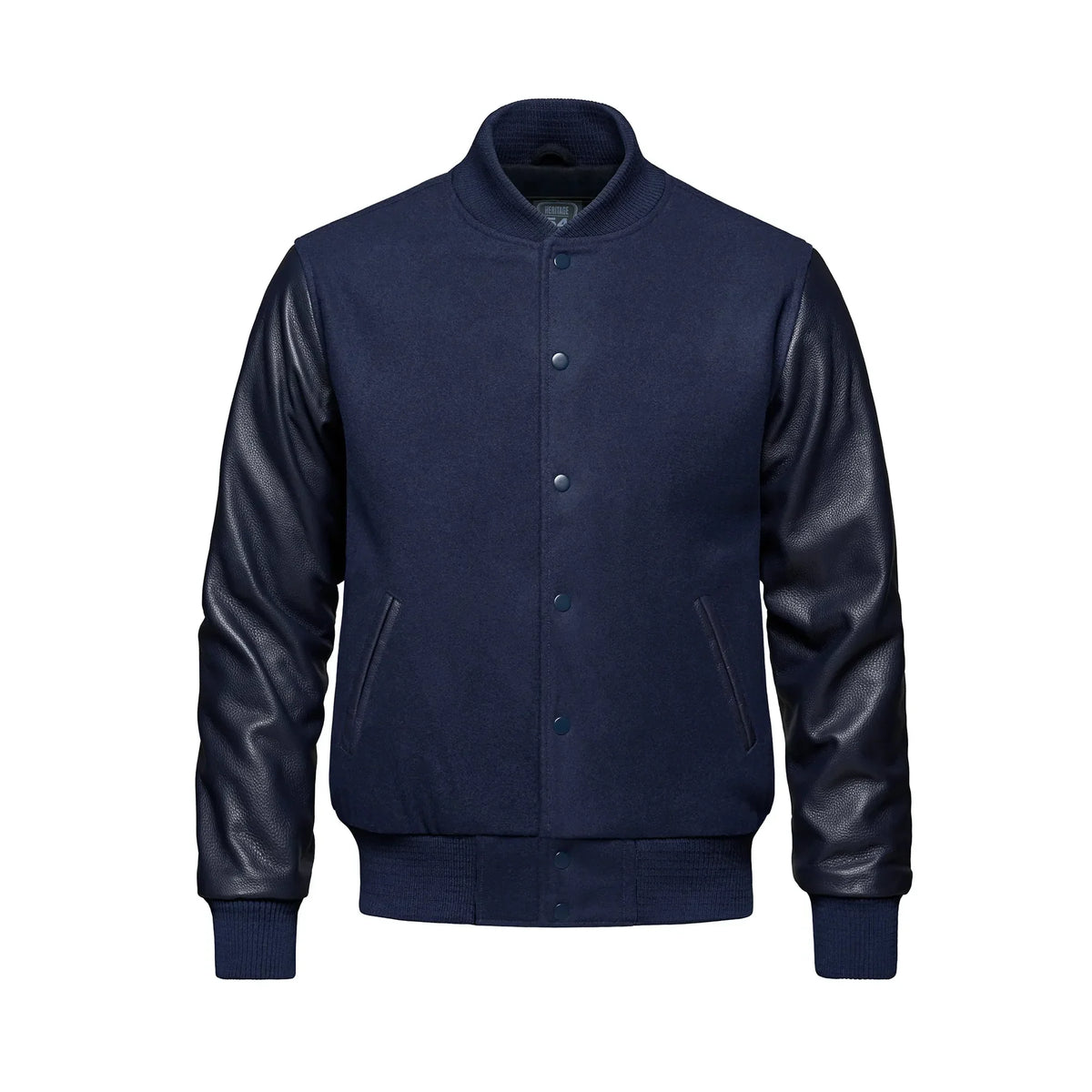 Varsity Jacket in Navy
