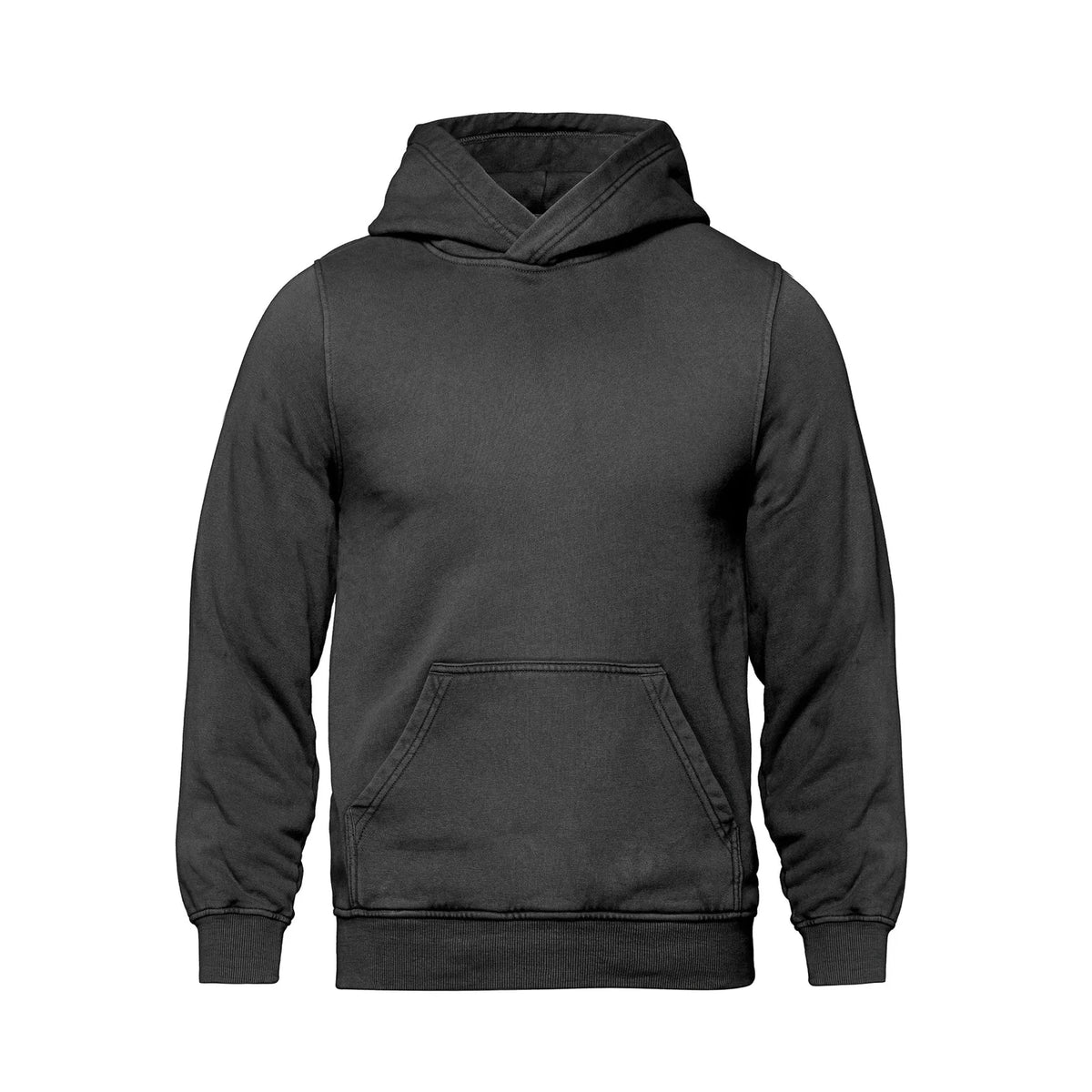 Vintage Wash Hoodie in Vintage Charcoal